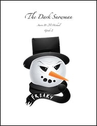 The Dark Snowman Concert Band sheet music cover Thumbnail